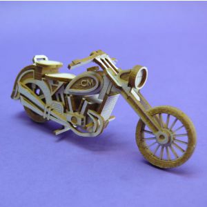 Tekturka Crafty Moly 3D Motocykl Chopper